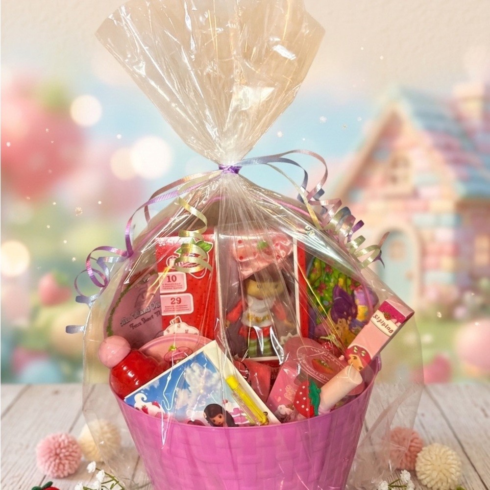 Strawberry shortcake gift basket